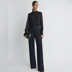 Reiss Black Jumpsuit